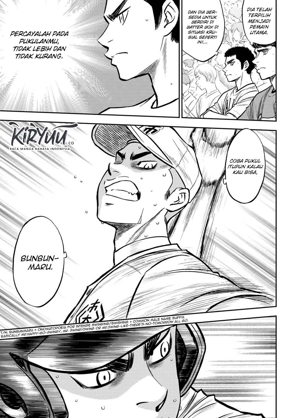 Diamond no Ace Act 2 chapter 241 halaman 9