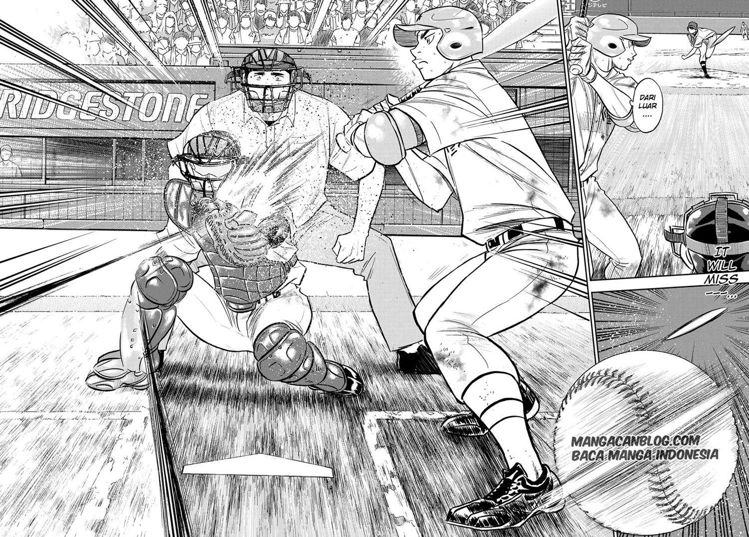 Diamond no Ace Act 2 chapter 243 halaman 16