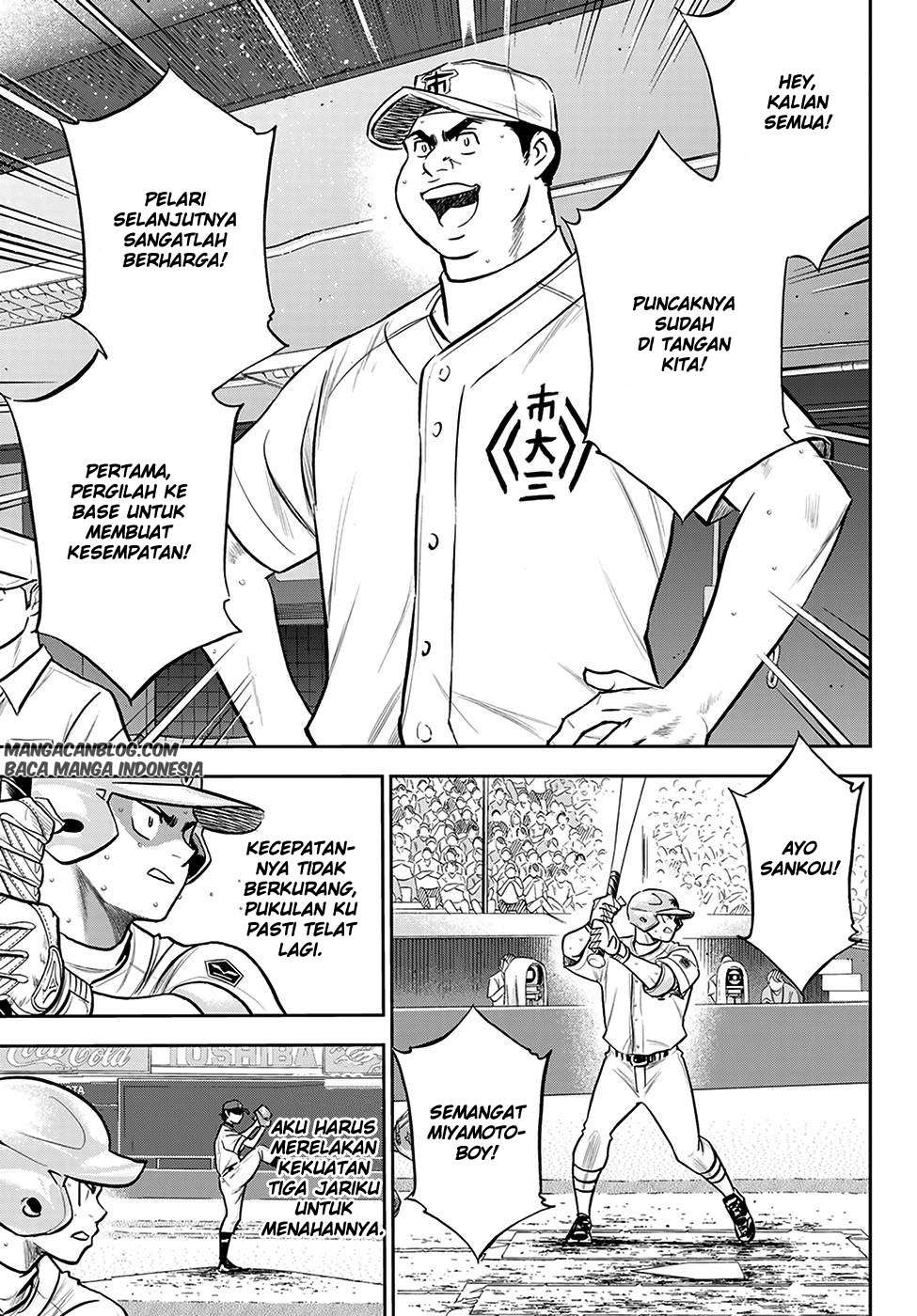 Diamond no Ace Act 2 Bab 244 halaman 8