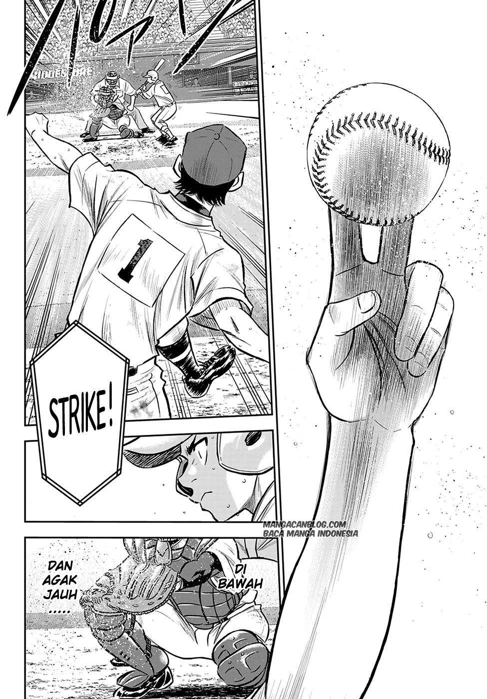 Diamond no Ace Act 2 Bab 244 halaman 9