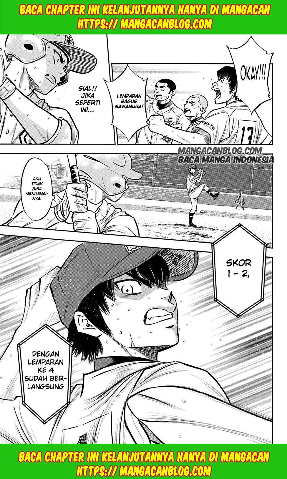 Diamond no Ace Act 2 Bab 244 halaman 10