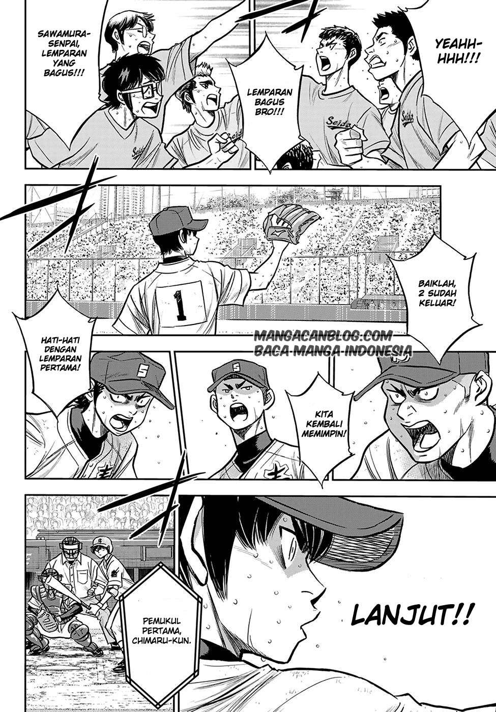 Diamond no Ace Act 2 Bab 244 halaman 13
