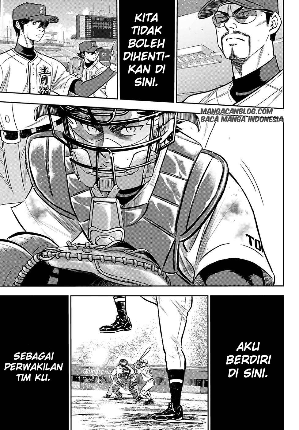 Diamond no Ace Act 2 Bab 244 halaman 16