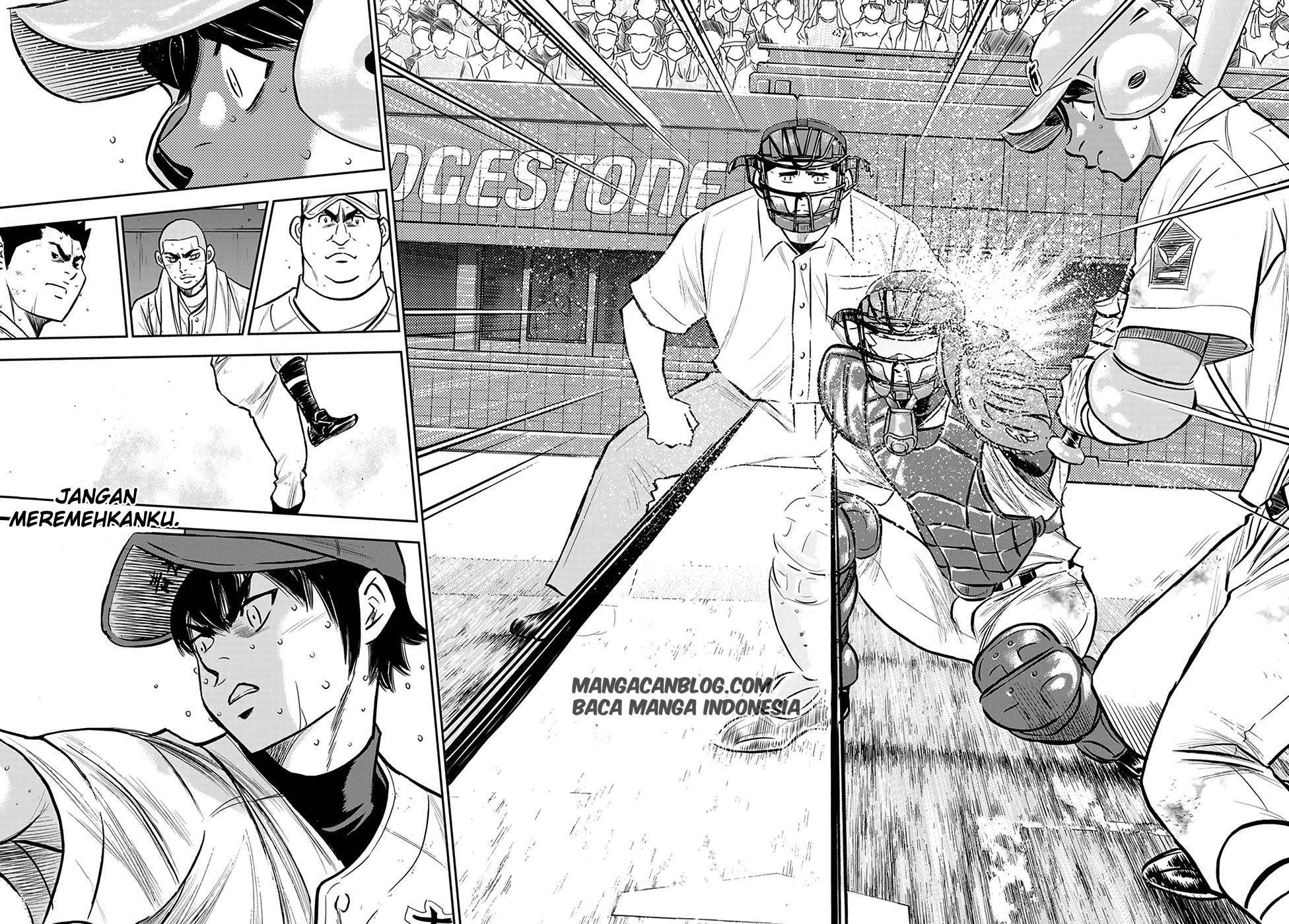 Diamond no Ace Act 2 Bab 244 halaman 17