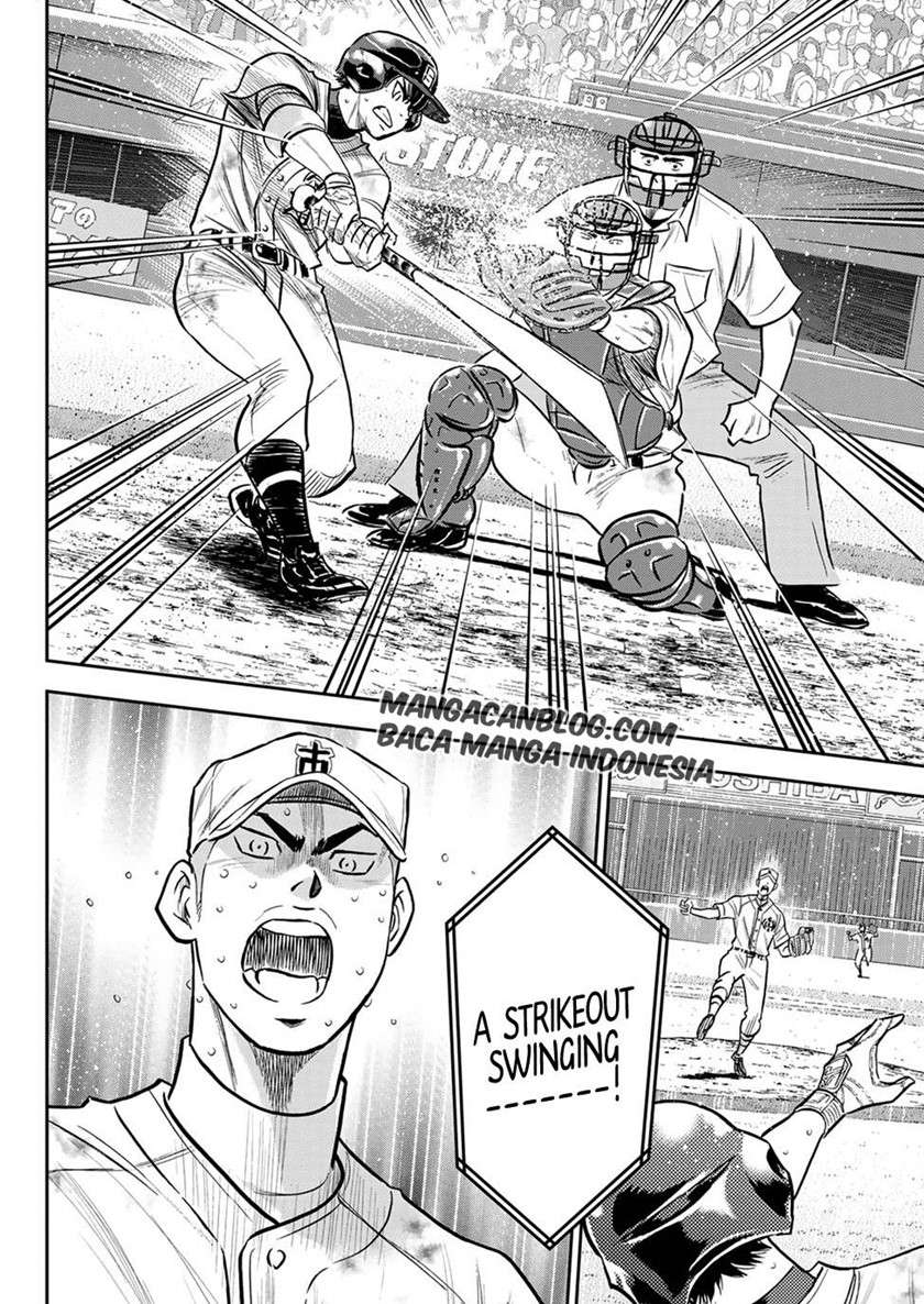 Diamond no Ace Act 2 Bab 245 halaman 9