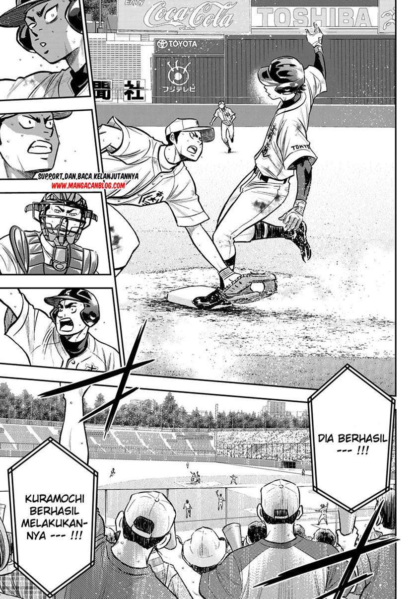 Diamond no Ace Act 2 Bab 246 halaman 9