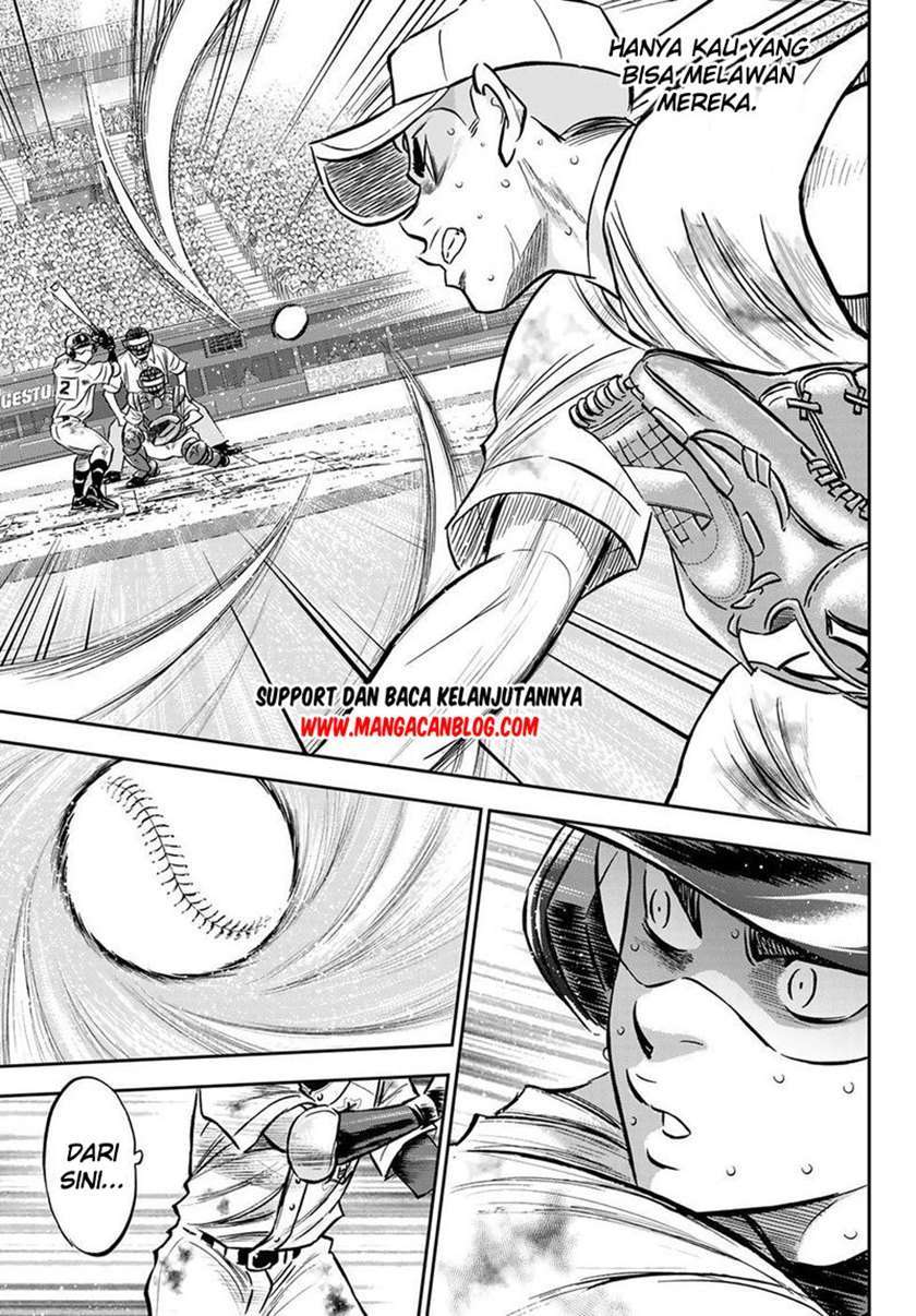 Diamond no Ace Act 2 Bab 249 halaman 12