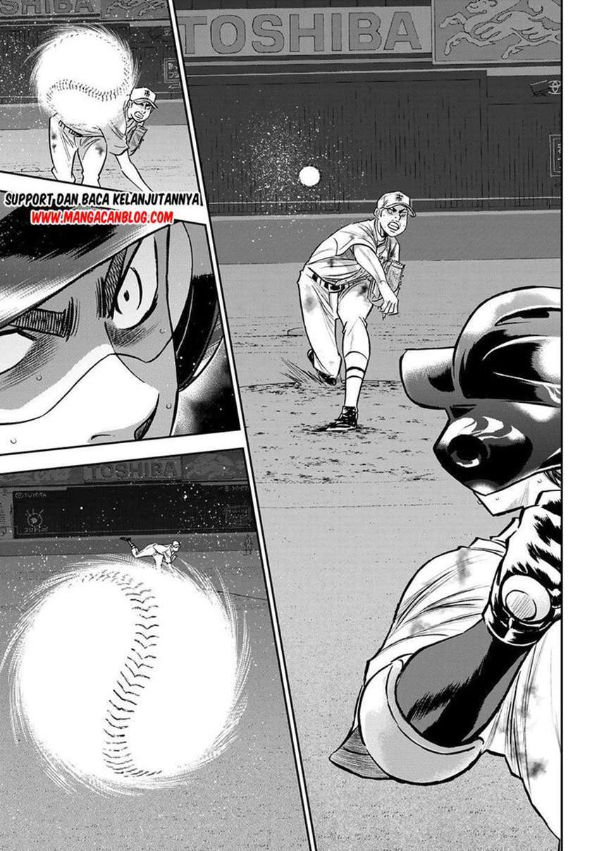 Diamond no Ace Act 2 Bab 249 halaman 18