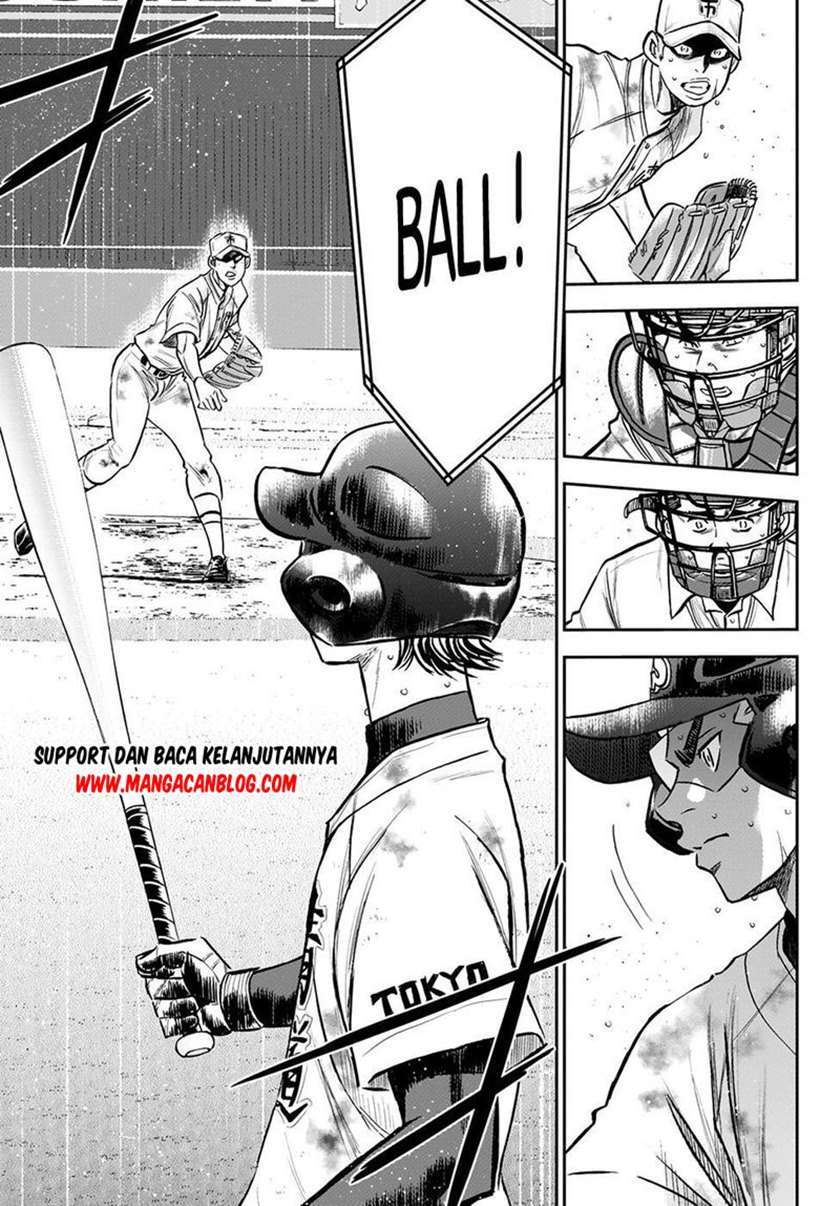 Diamond no Ace Act 2 Bab 249 halaman 20