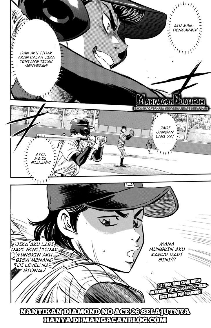 Diamond no Ace Act 2 chapter 25 halaman 18