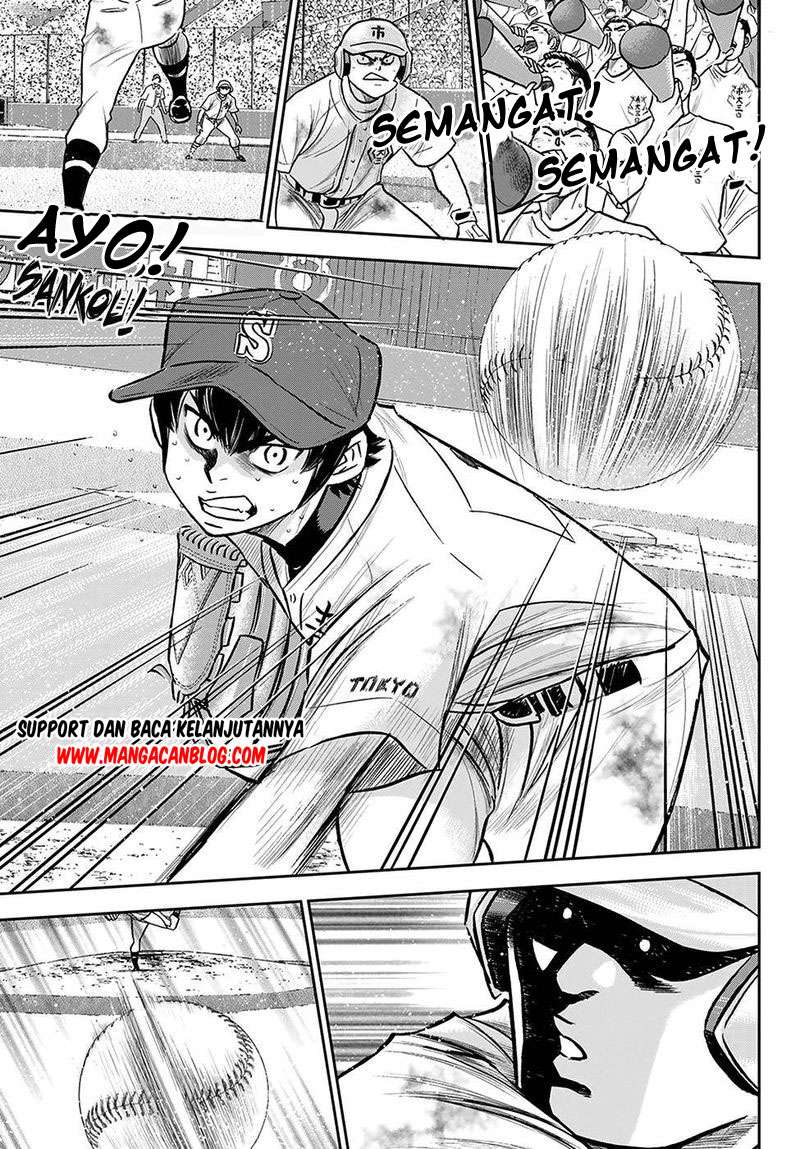 Diamond no Ace Act 2 Bab 253 halaman 4