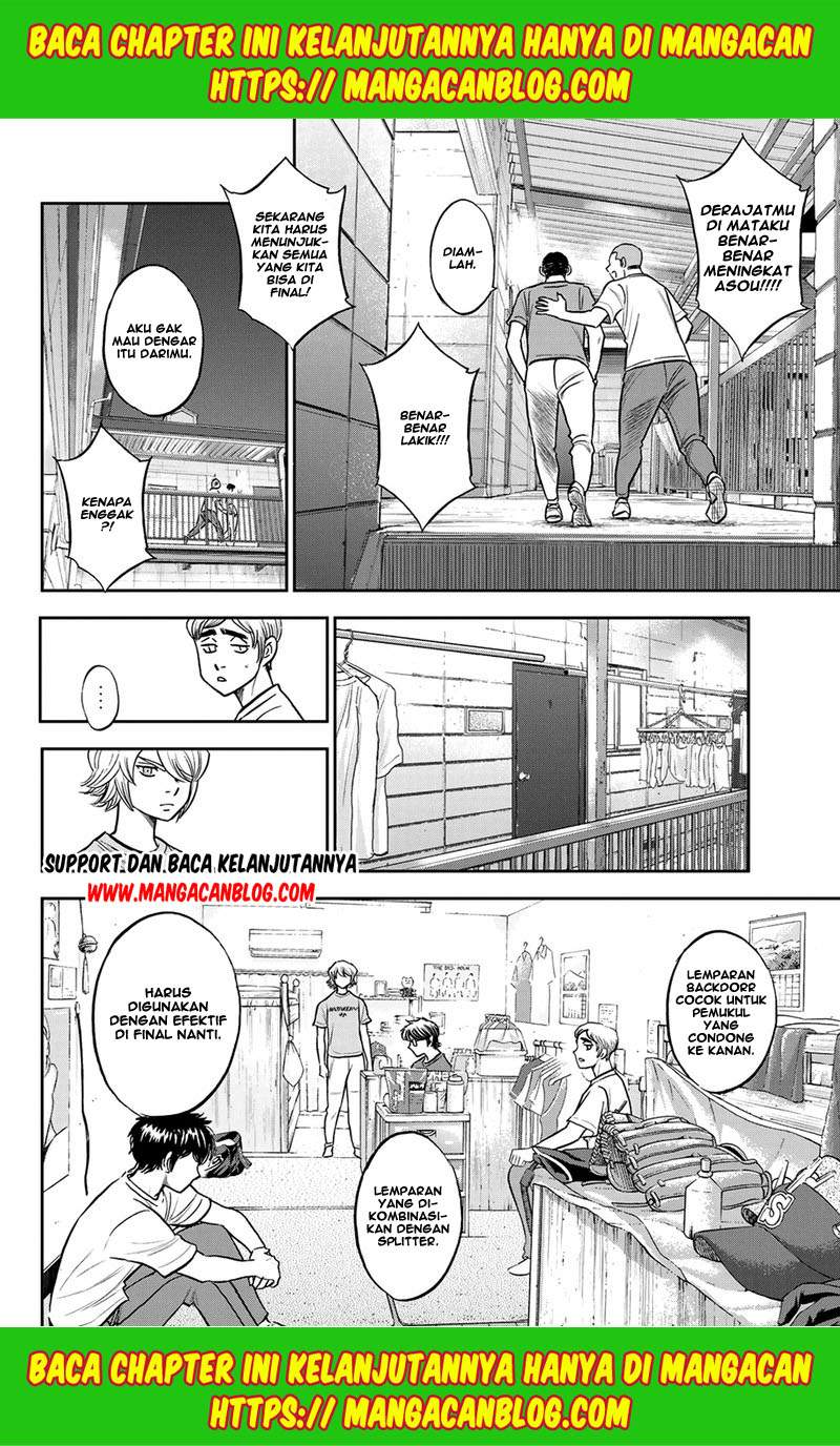 Diamond no Ace Act 2 Bab 257 halaman 9
