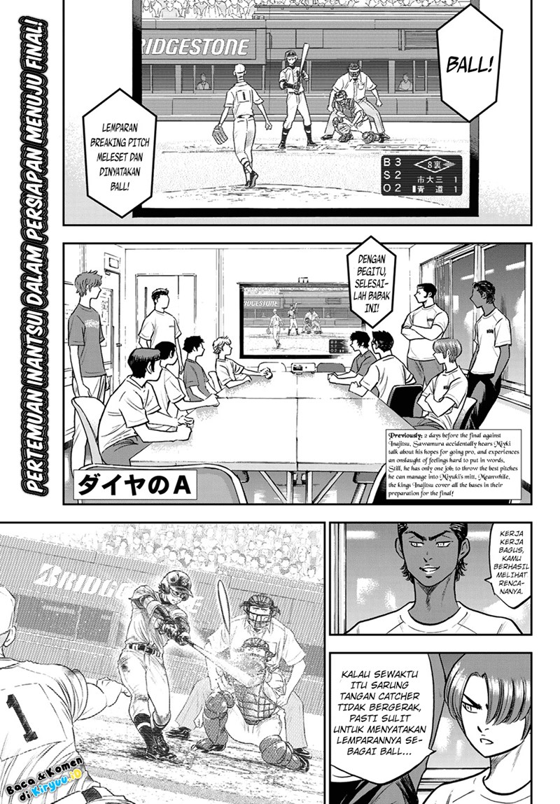 Diamond no Ace Act 2 Bab 258 halaman 2