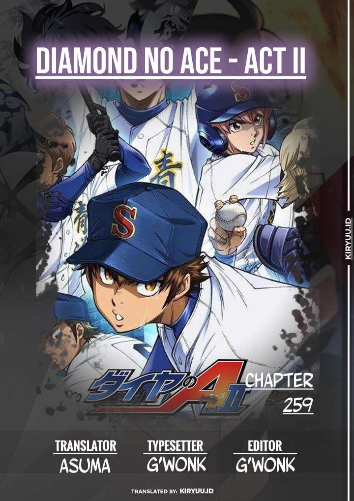 Diamond no Ace Act 2 chapter 259 halaman 1