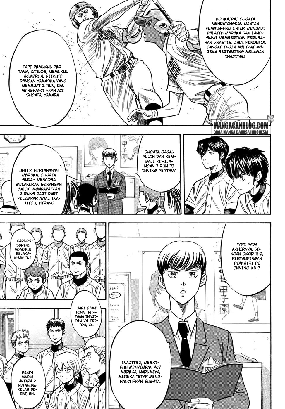 Diamond no Ace Act 2 Bab 26 halaman 19