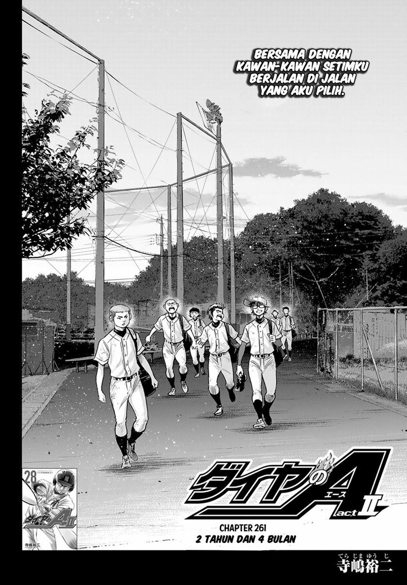 Diamond no Ace Act 2 Bab 261 halaman 5