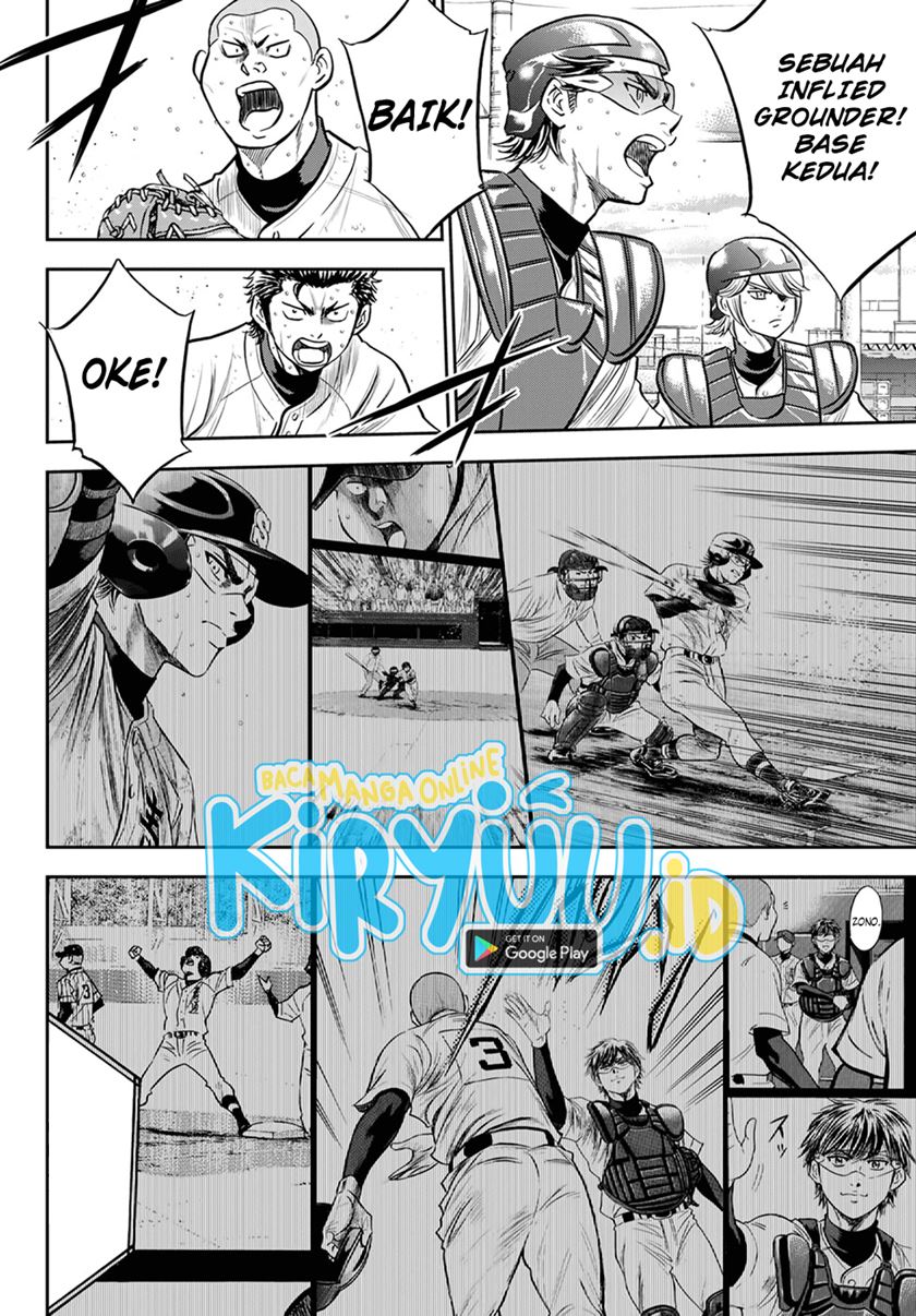 Diamond no Ace Act 2 Bab 261 halaman 17