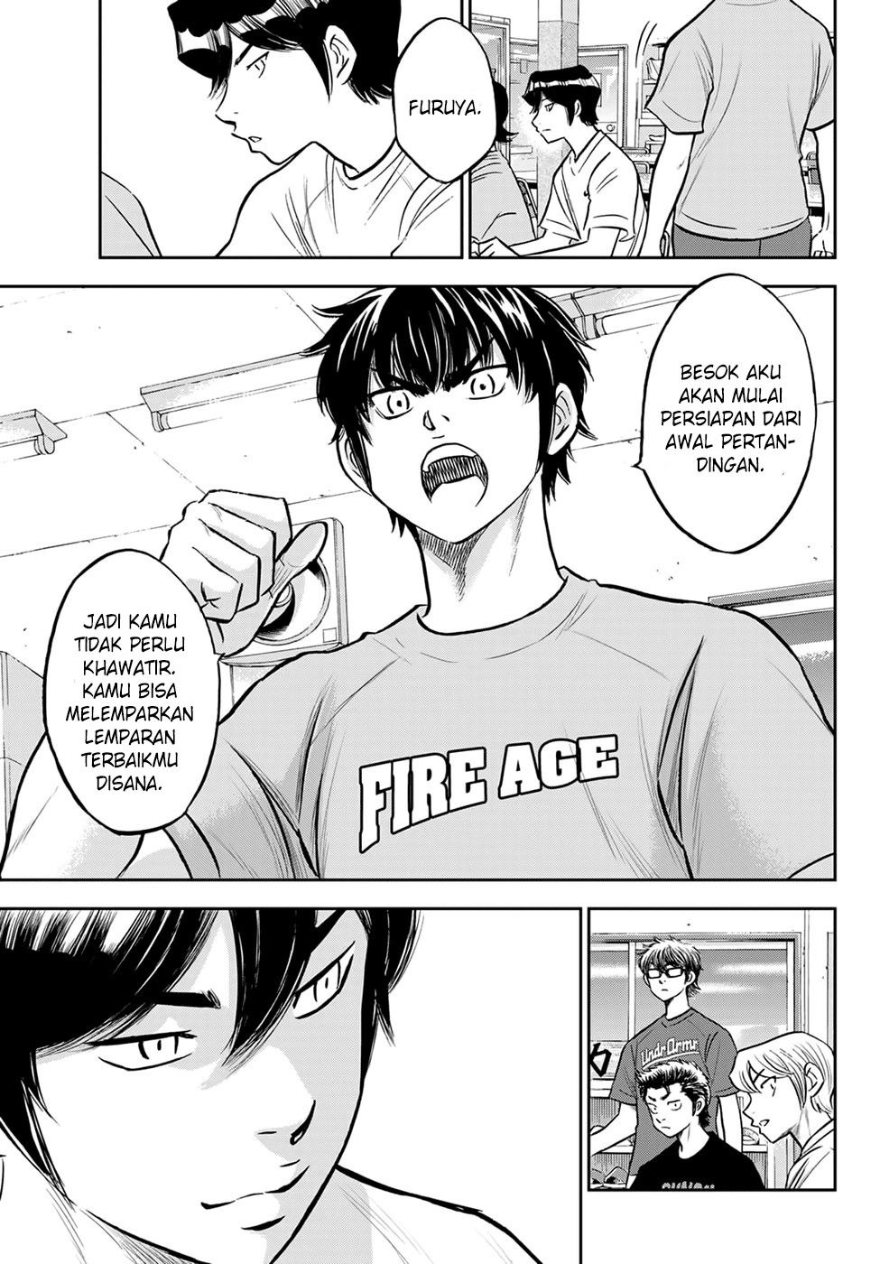 Diamond no Ace Act 2 chapter 262 halaman 11