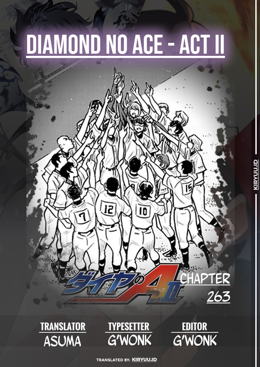 Diamond no Ace Act 2 chapter 263 halaman 1