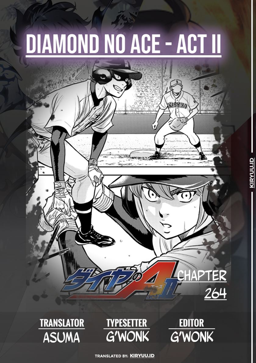Diamond no Ace Act 2 chapter 264 halaman 1