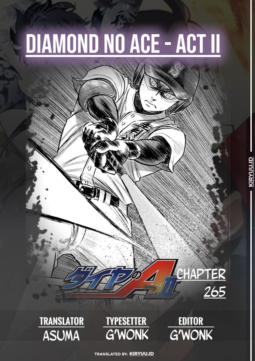 Diamond no Ace Act 2 Bab 265 halaman 1