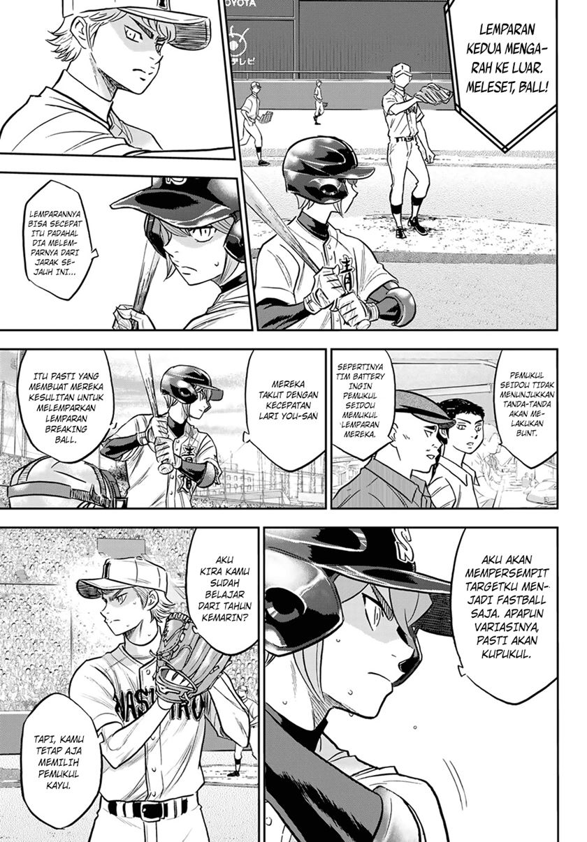 Diamond no Ace Act 2 Bab 265 halaman 4
