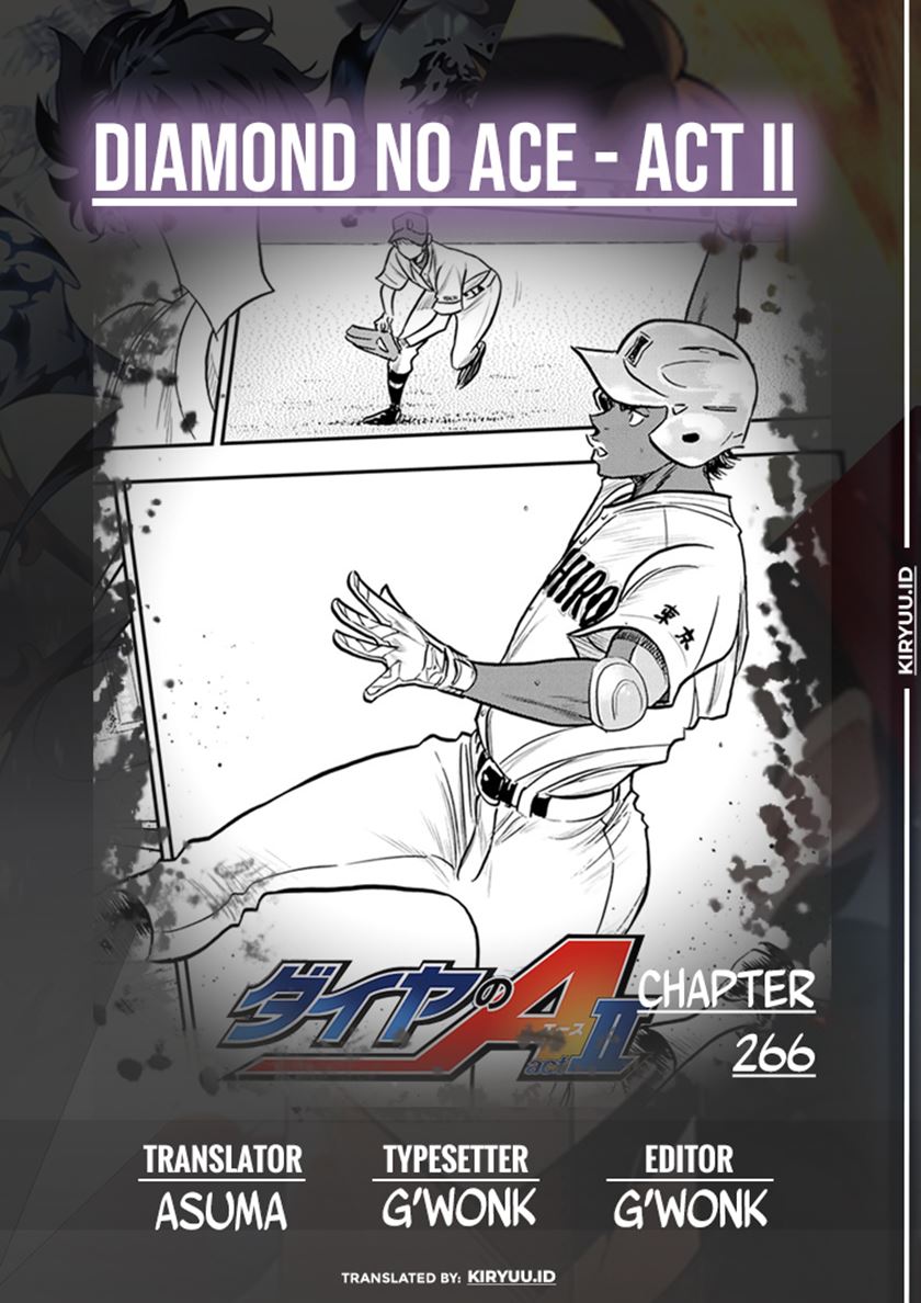 Diamond no Ace Act 2 Bab 266 halaman 1