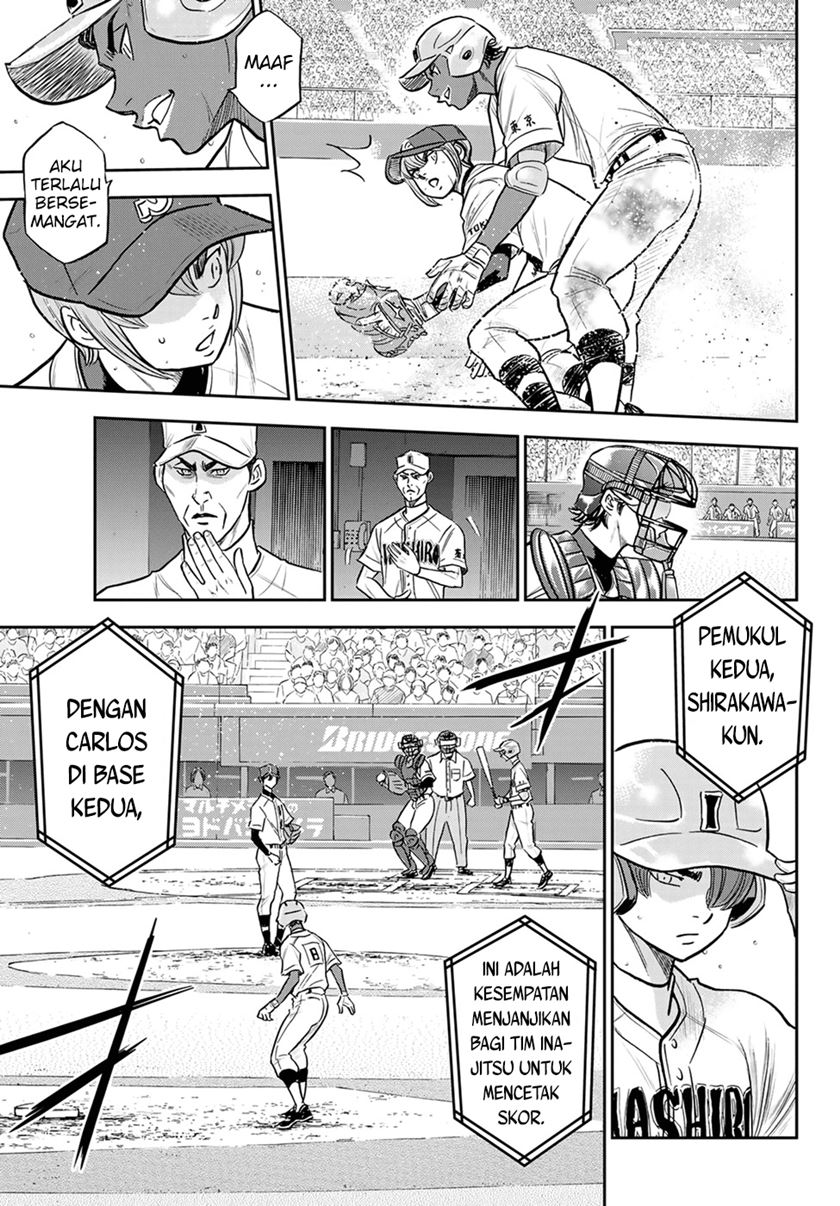 Diamond no Ace Act 2 Bab 266 halaman 18