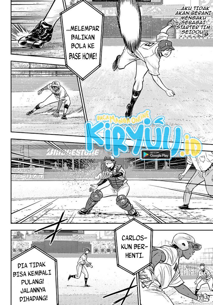 Diamond no Ace Act 2 chapter 267 halaman 9