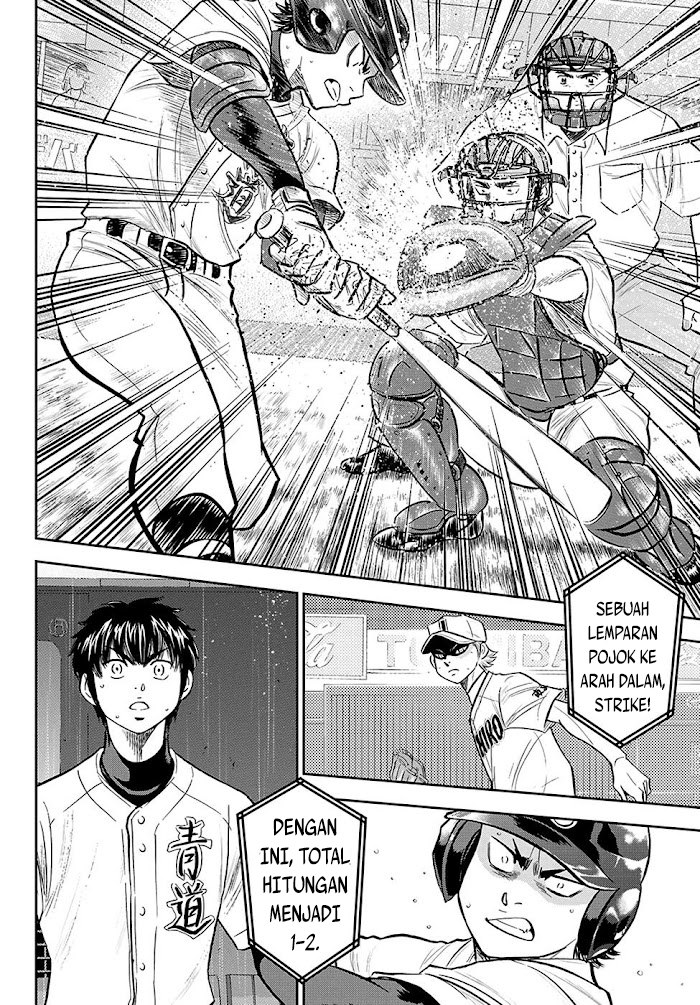 Diamond no Ace Act 2 Bab 269 halaman 7