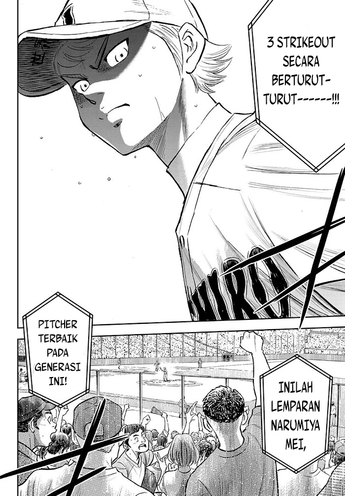 Diamond no Ace Act 2 Bab 269 halaman 11