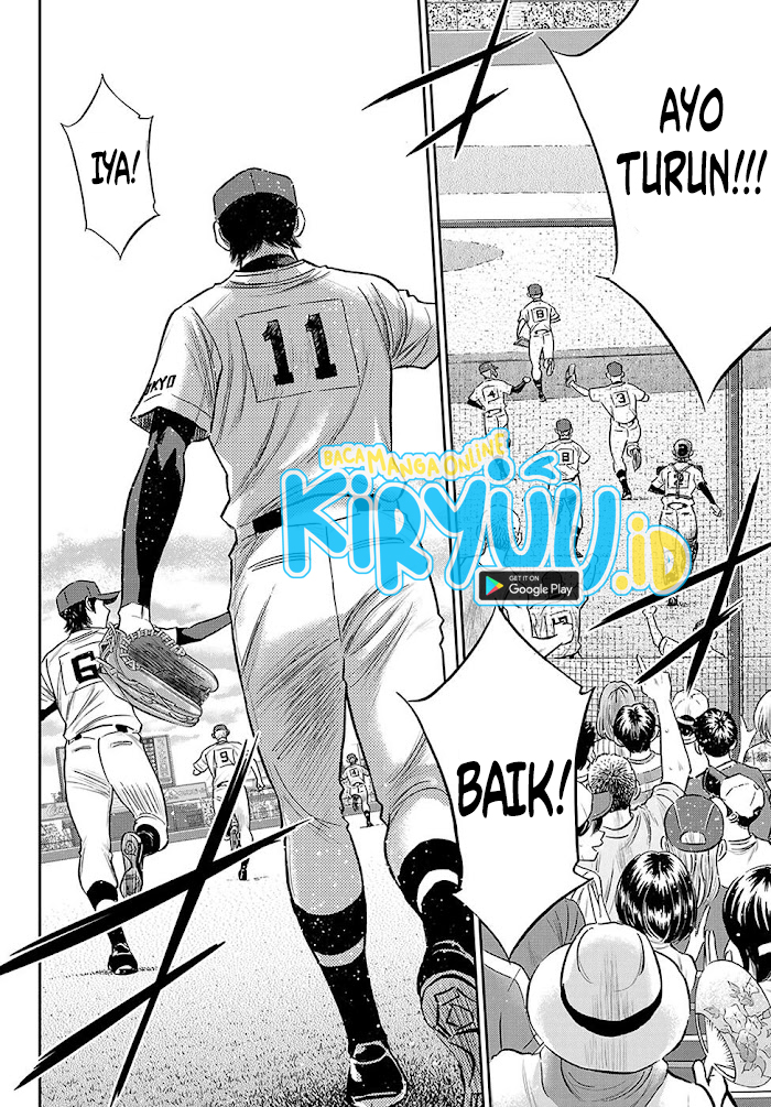 Diamond no Ace Act 2 Bab 269 halaman 16