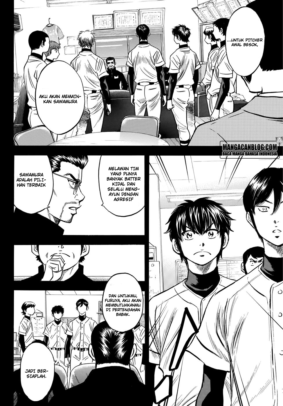 Diamond no Ace Act 2 chapter 27 halaman 9
