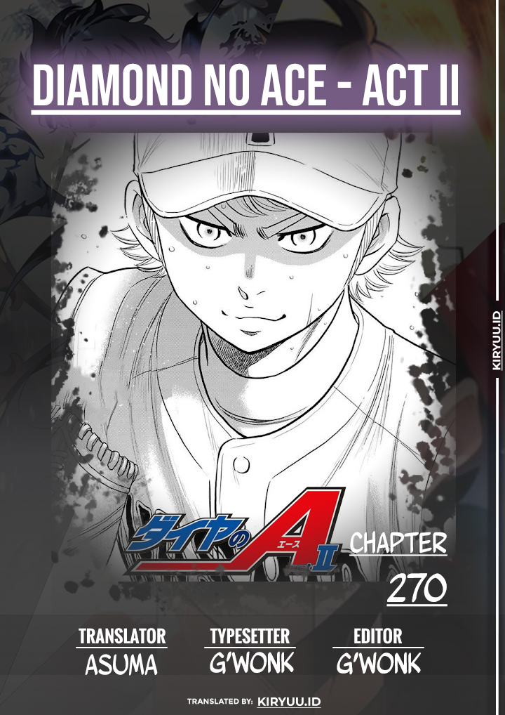 Diamond no Ace Act 2 Bab 270 halaman 1