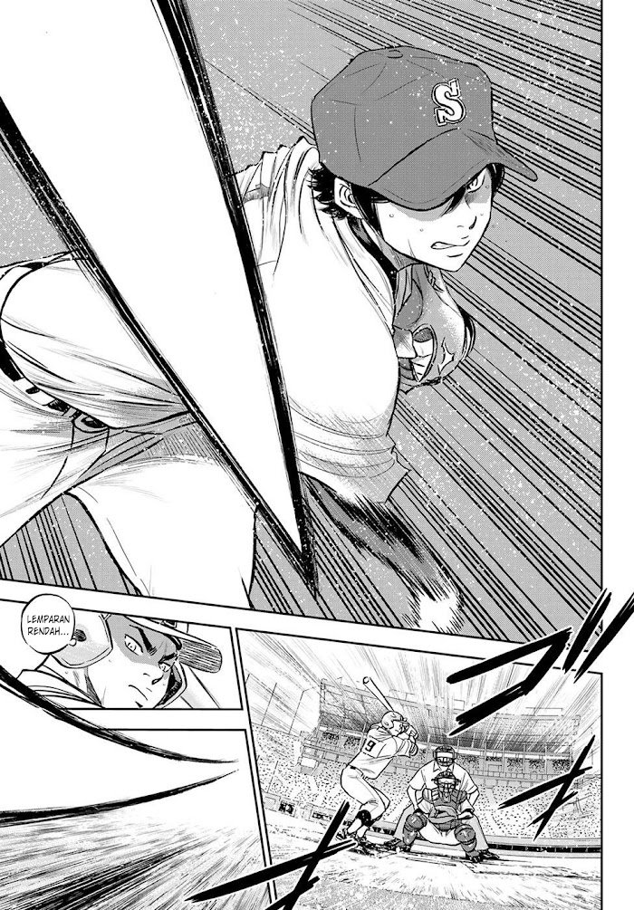 Diamond no Ace Act 2 Bab 270 halaman 8
