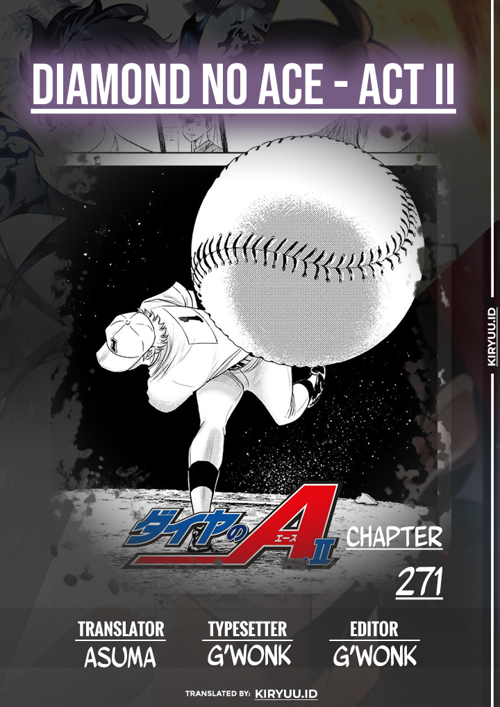 Diamond no Ace Act 2 Bab 271 halaman 3