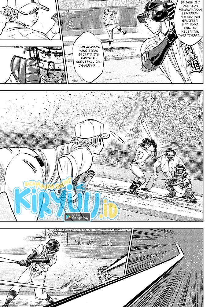 Diamond no Ace Act 2 Bab 271 halaman 18