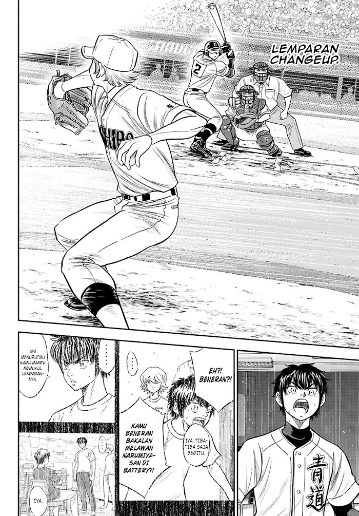 Diamond no Ace Act 2 Bab 271 halaman 21