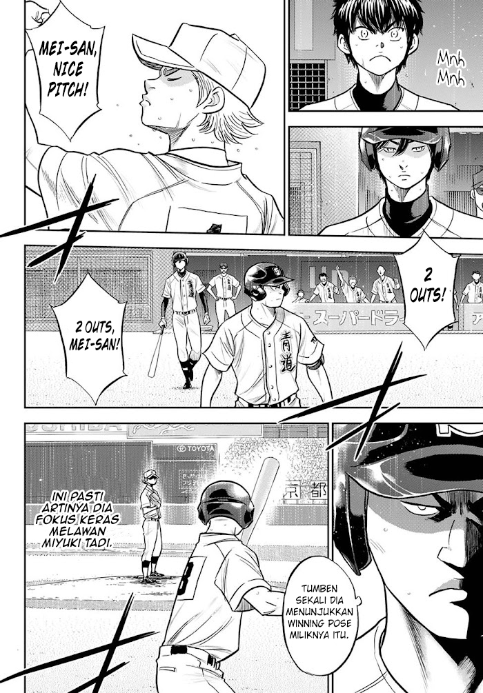 Diamond no Ace Act 2 Bab 272 halaman 10