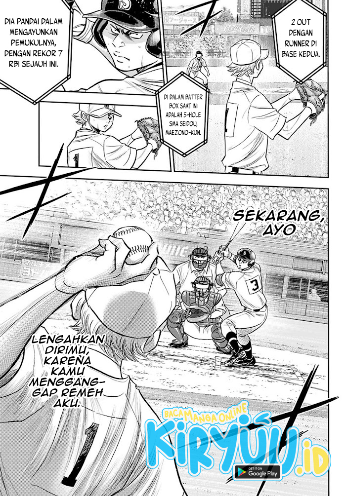 Diamond no Ace Act 2 Bab 272 halaman 11