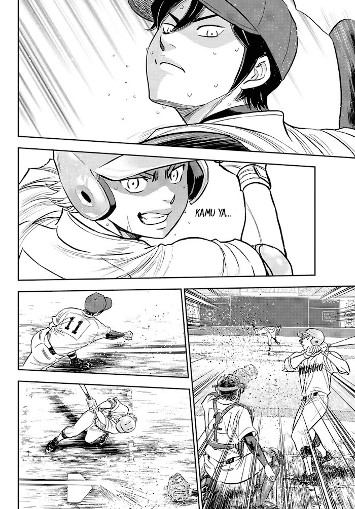 Diamond no Ace Act 2 Bab 272 halaman 16