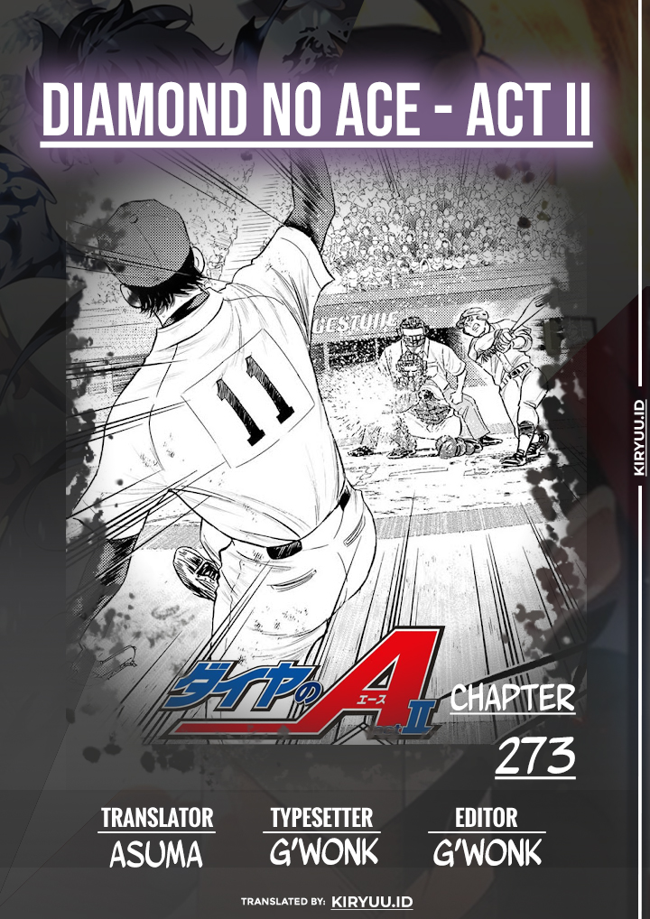 Diamond no Ace Act 2 chapter 273 halaman 3