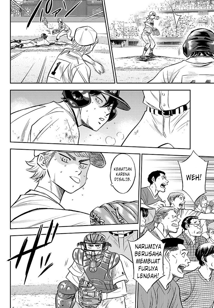 Diamond no Ace Act 2 Bab 274 halaman 19