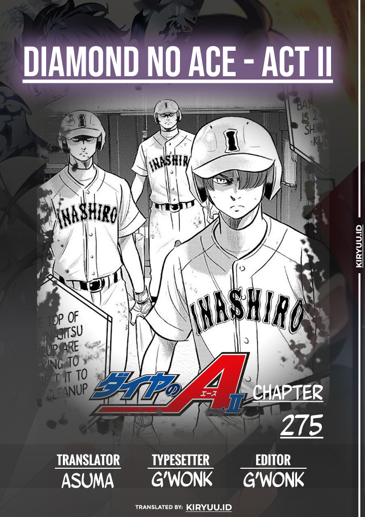 Diamond no Ace Act 2 chapter 275 halaman 3