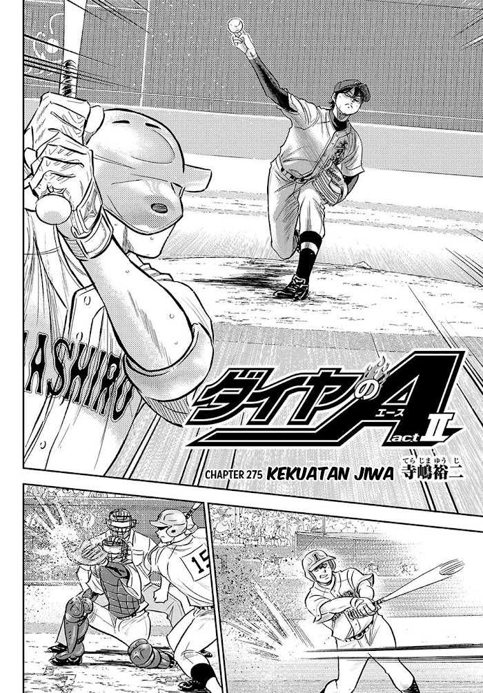 Diamond no Ace Act 2 chapter 275 halaman 5