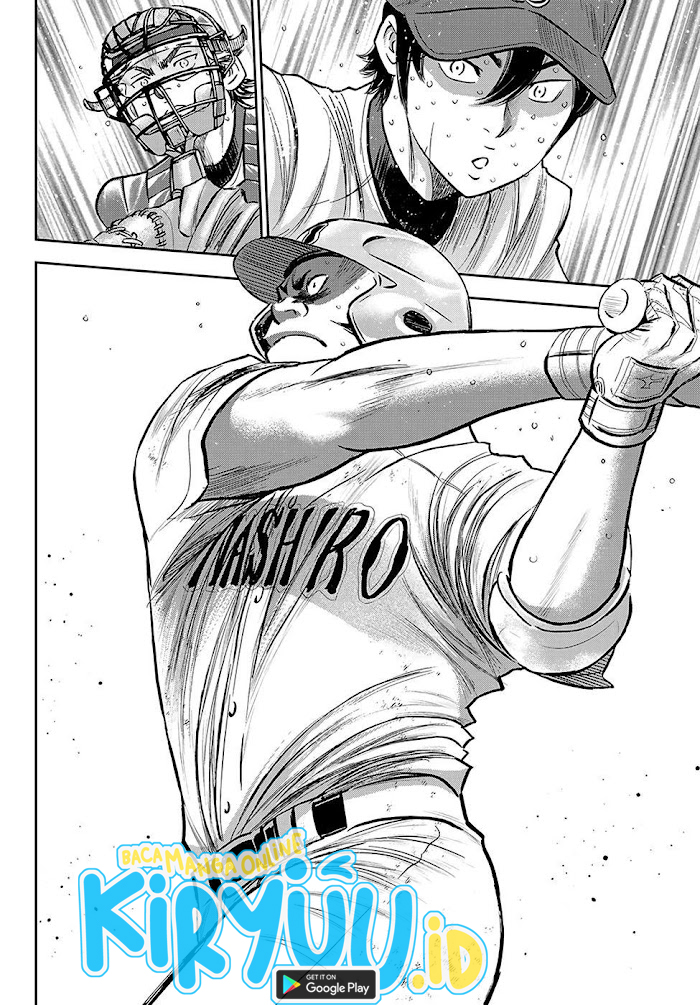Diamond no Ace Act 2 chapter 277 halaman 18