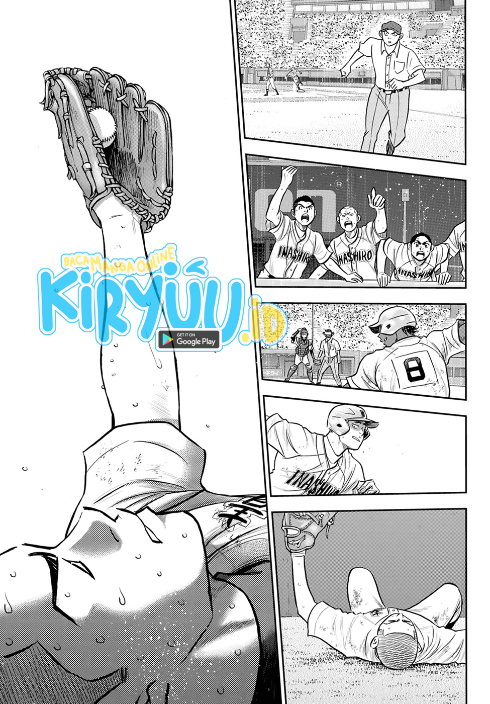 Diamond no Ace Act 2 Bab 278 halaman 6