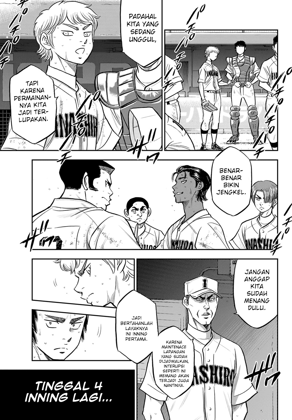 Diamond no Ace Act 2 Bab 278 halaman 10