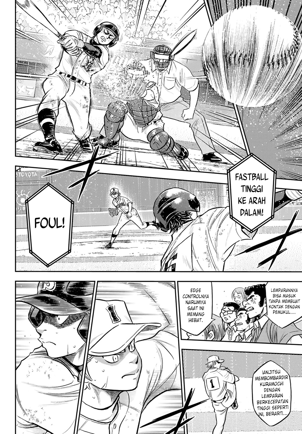 Diamond no Ace Act 2 Bab 278 halaman 19