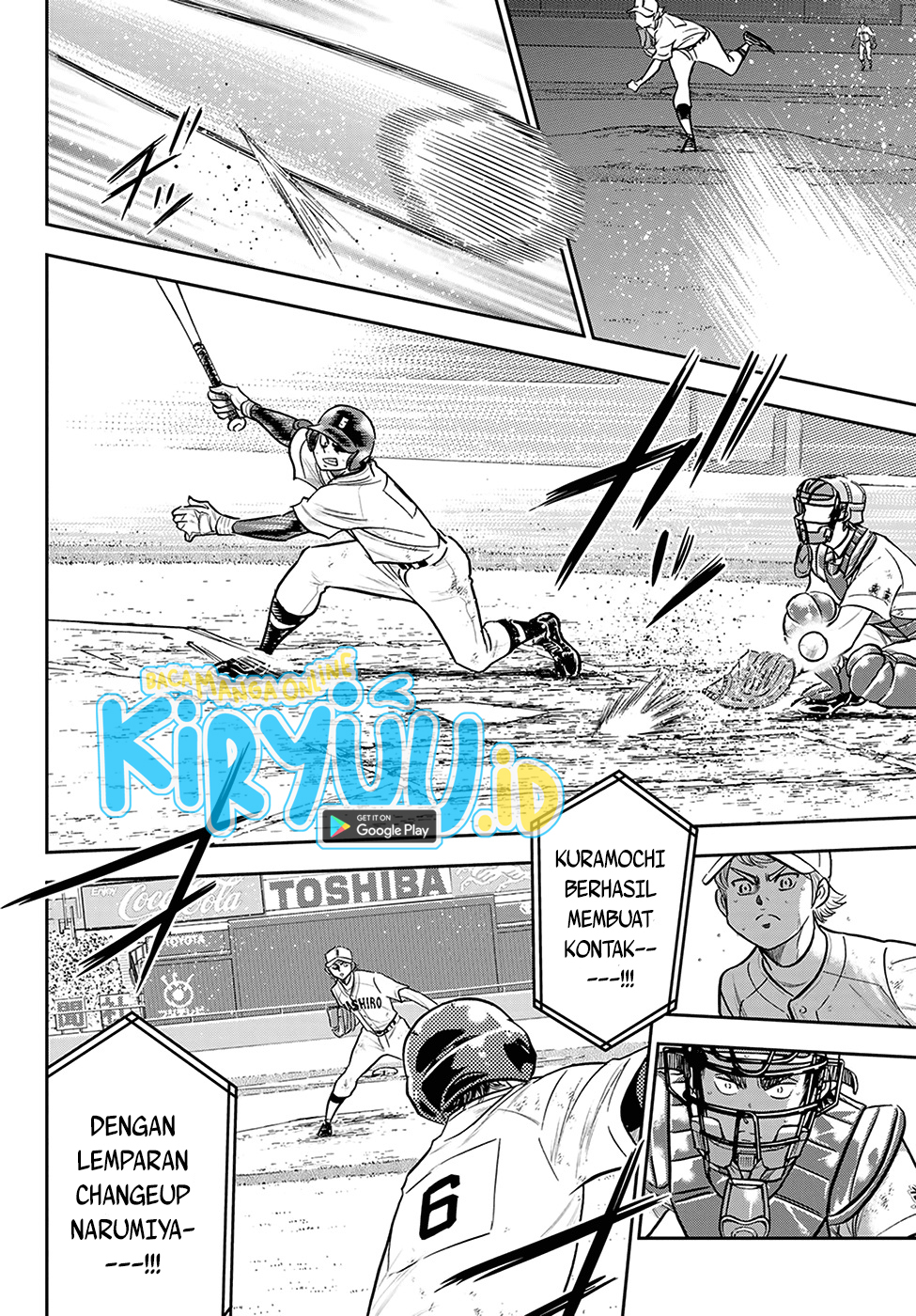 Diamond no Ace Act 2 chapter 279 halaman 7